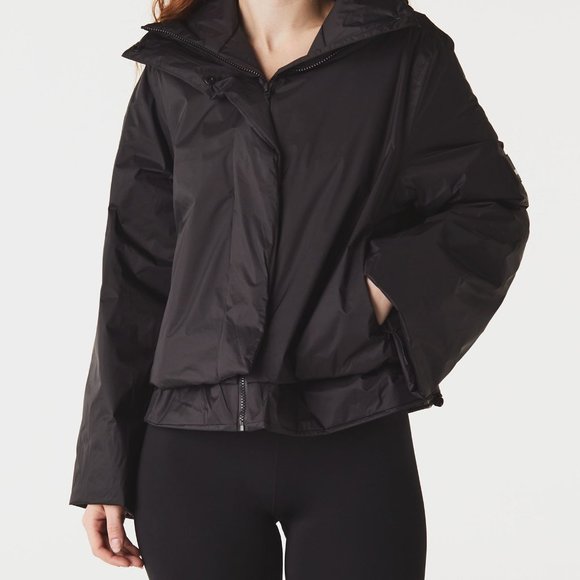 RAINS Women's Fuse Jacket - XL, Black - Picture 2 of 8